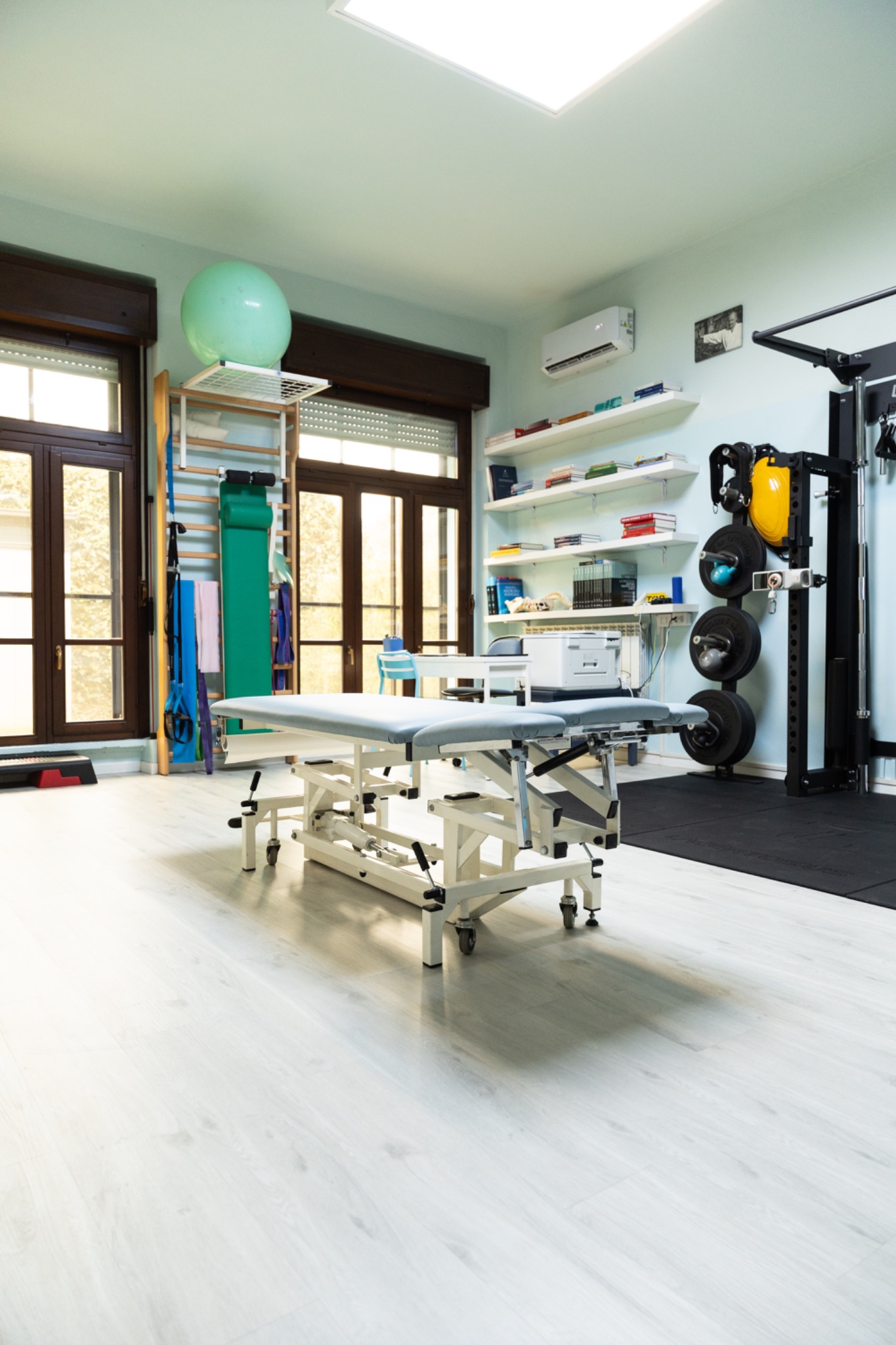 La sala di fisioterapia e riabilitazione di Fabricamotus